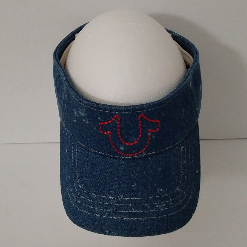 True Religion Visor Cap Adjustable Strap